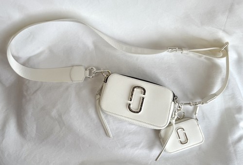 Marc jacobs white snapshot - marc,